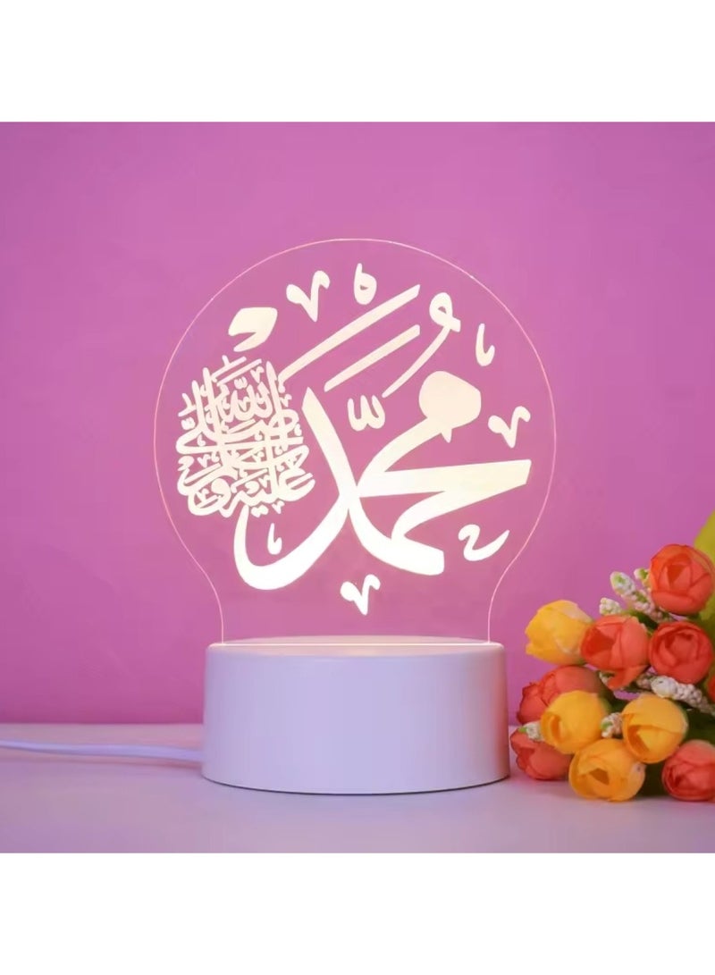 كريتيف مصباح طاولة أبيض - Image 3