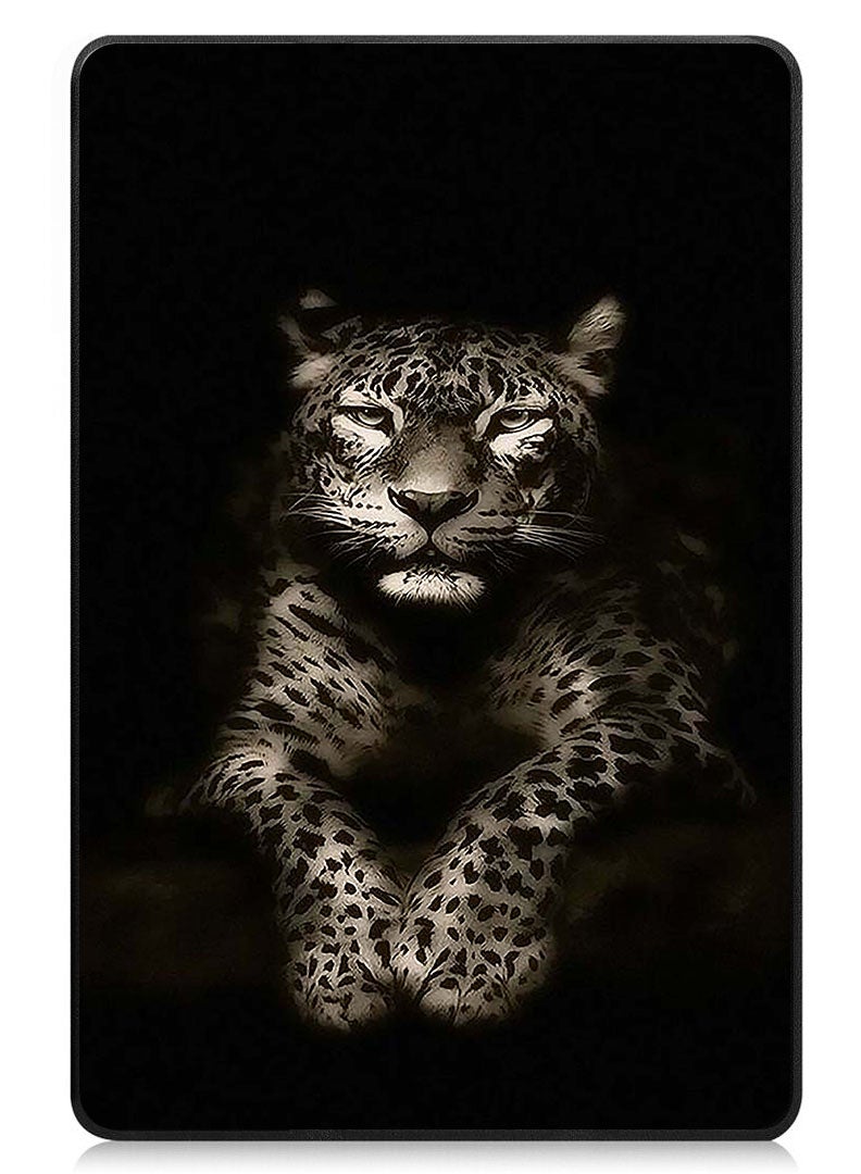 Theodor Protective Flip Case For Samsung Galaxy Tab S9 FE Plus With Trifold Stand Auto Wake Sleep Shockproof Cover leopard copy  - Image 1