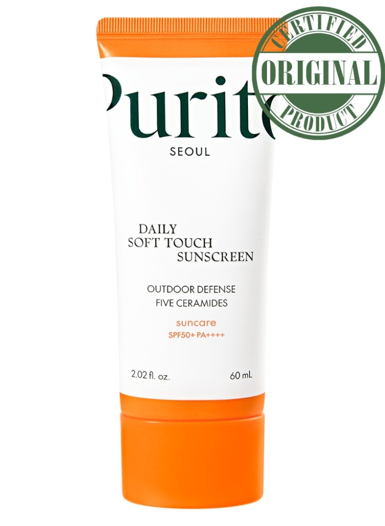 PURITO Sun Damage & Dark Spots Prevention – PURITO Daily Soft Touch Sunscreen SPF50+ PA++++ Lightweight UV Protection - Image 1