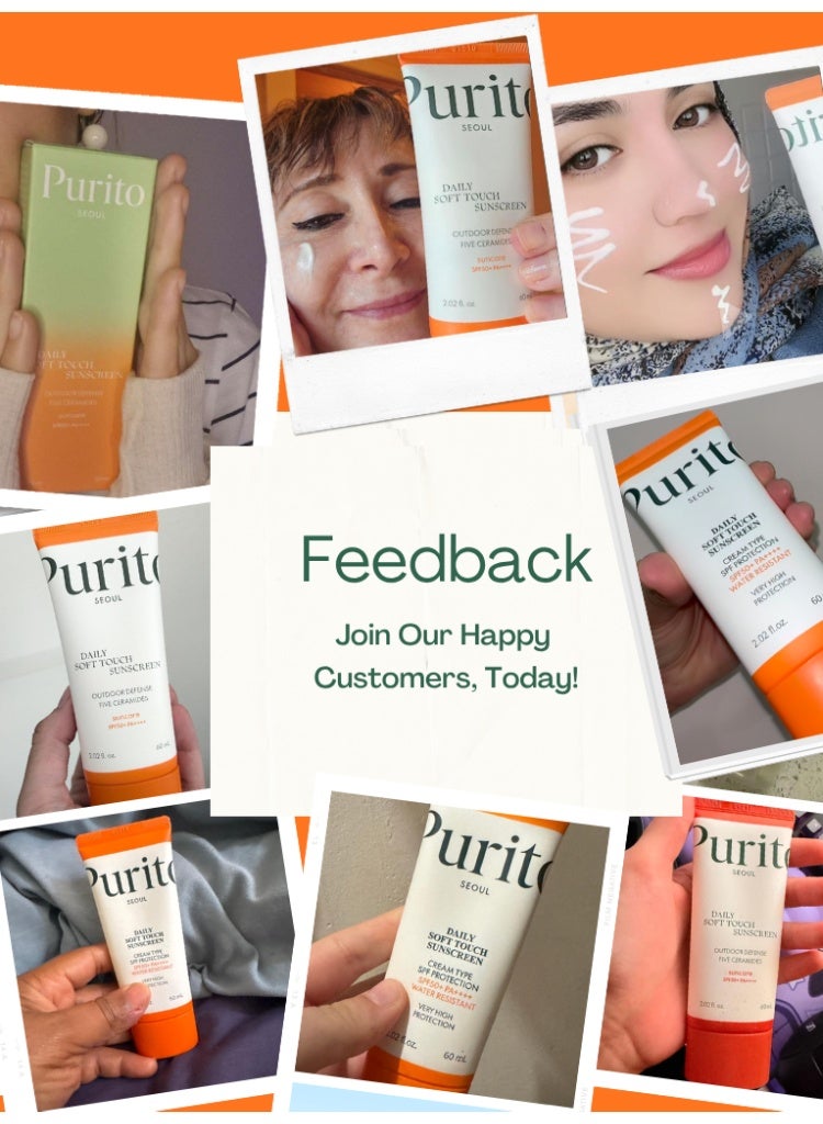 PURITO Sun Damage & Dark Spots Prevention – PURITO Daily Soft Touch Sunscreen SPF50+ PA++++ Lightweight UV Protection - Image 2