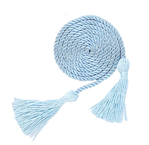 UIALECG Graduation Honor Cords, 68" Long (Sky Blue) - Image 2