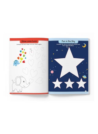 101 Pencil Control Tracing Activity Book