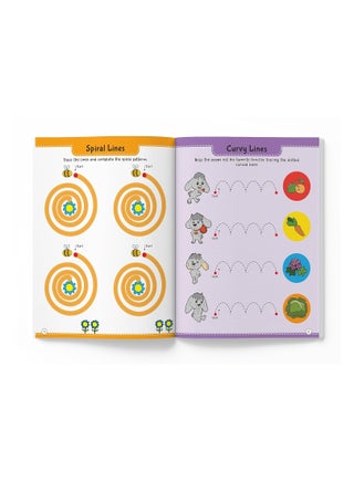 101 Pencil Control Tracing Activity Book