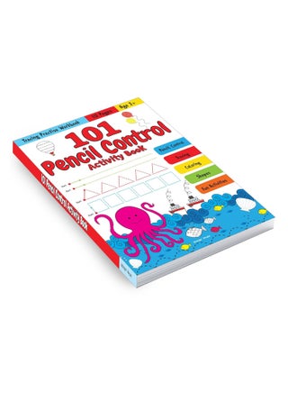 101 Pencil Control Tracing Activity Book