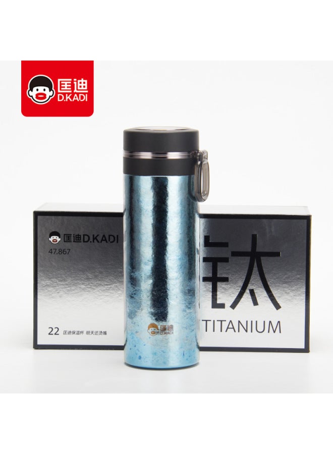 Kuangdi Genuine Internal And External Pure Titanium Cup Insulated Water Cup Large Capacity Insulated Cup Intelligent Temperature Display Tea Cup Vacuum Cup