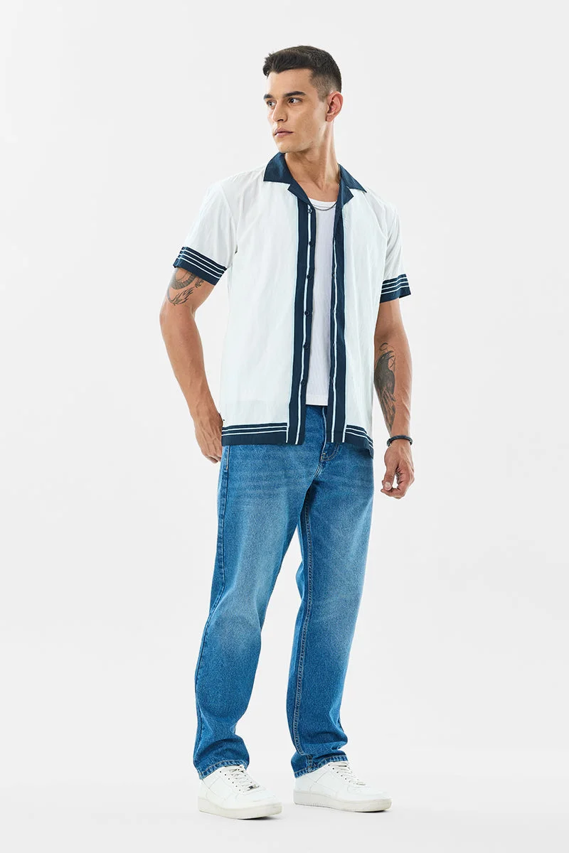 SNITCH Blue Blue Solid Relaxed Casual Jeans for Men | Best Price UAE