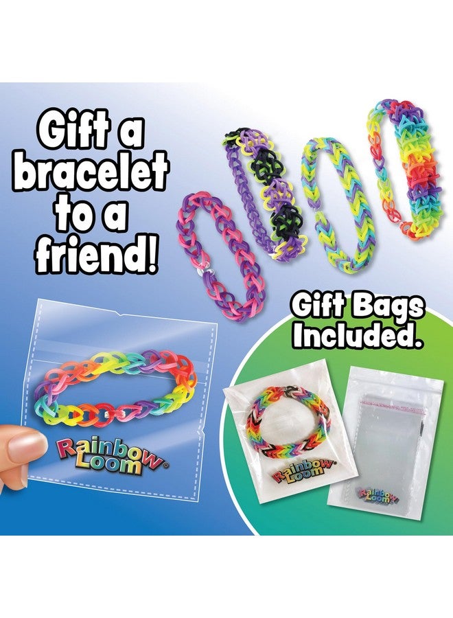 راينبو لووم مجموعة Rainbow Loom® Loomi-Pals™ الصغيرة، تحتوي على 60 قطعة من حلي Loomi-Pals المتنوعة اللطيفة، و1 Happy Loom، و2100 شريط ملون، كل ذلك في حقيبة حمل للأولاد والبنات من سن 7 سنوات فما فوق - Image 5