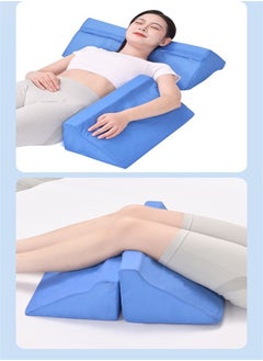 Generic Wedge Pillow Body Position Wedges Back Positioning Elevation Pillow Case Pregnancy Bedroom Eevated Body Alignment Ankle Support Pillow Leg Bolster  - Image 2