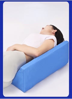 Generic Wedge Pillow Body Position Wedges Back Positioning Elevation Pillow Case Pregnancy Bedroom Eevated Body Alignment Ankle Support Pillow Leg Bolster  - Image 1