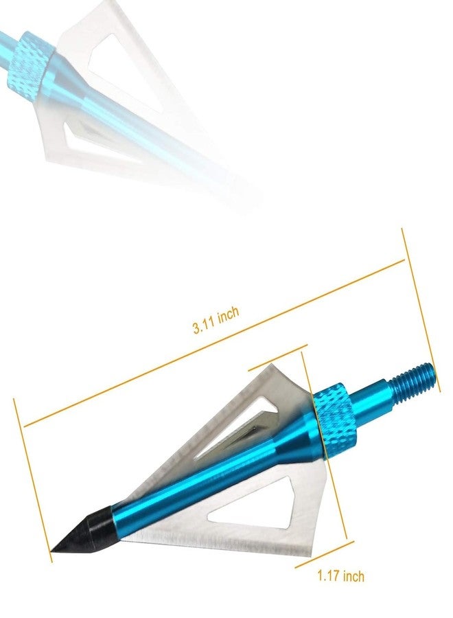Nema NM Nema Archery Archery Broadheads Points 100 Grain - Blue - Image 2
