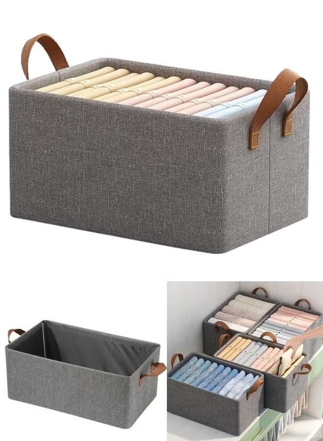 Adjustable Clothes Storage Box, Home Clothes Folding Cotton Wardrobe, Moisture-Proof Drawer Type - Image 1