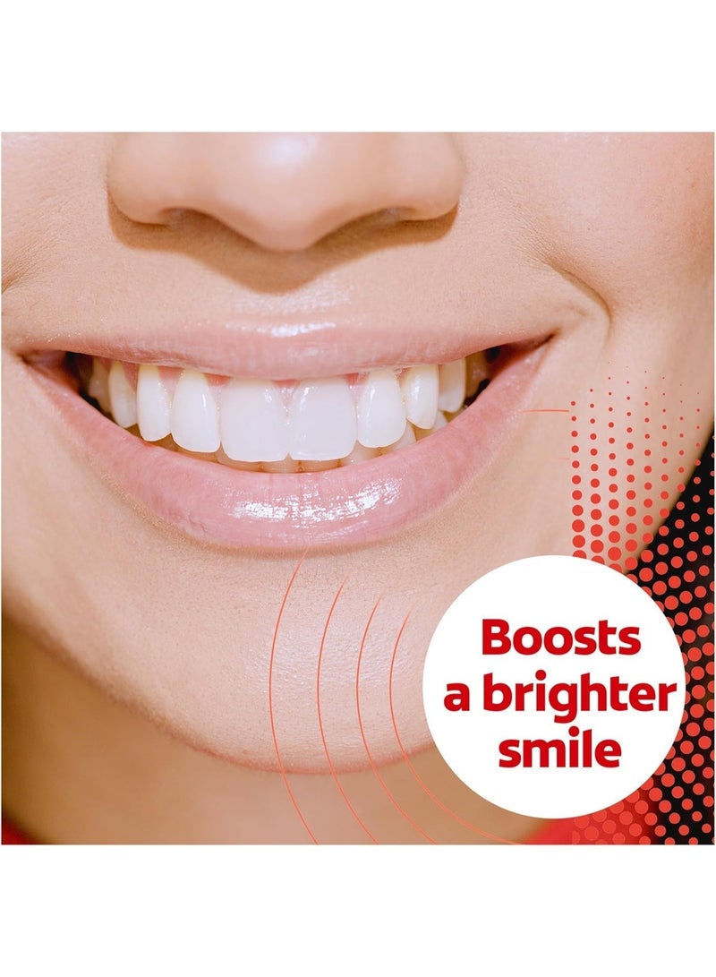 Colgate Replaceable Head Toothbrush Starter Kit, Optic White, 2 Brush Heads - Image 2