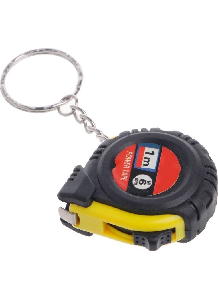 Jokey Kırtasiye Jokey Stationery Keychain Pocket Tape Measure 100 cm  - Image 2