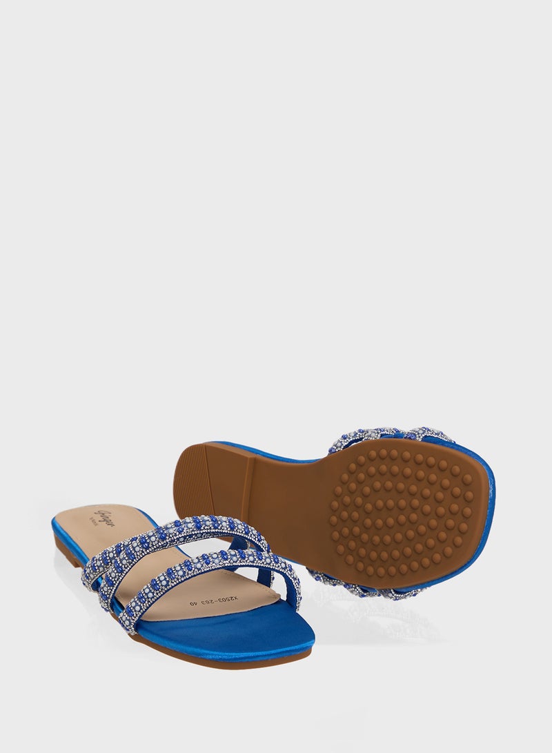 جينجر صندل مسطح ديامانتي - Image 3