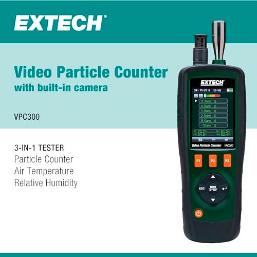 Extech VPC300 Video Particle Counter with Built-in Camera - Image 2