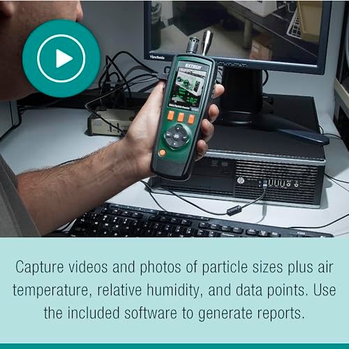 Extech VPC300 Video Particle Counter with Built-in Camera - Image 3