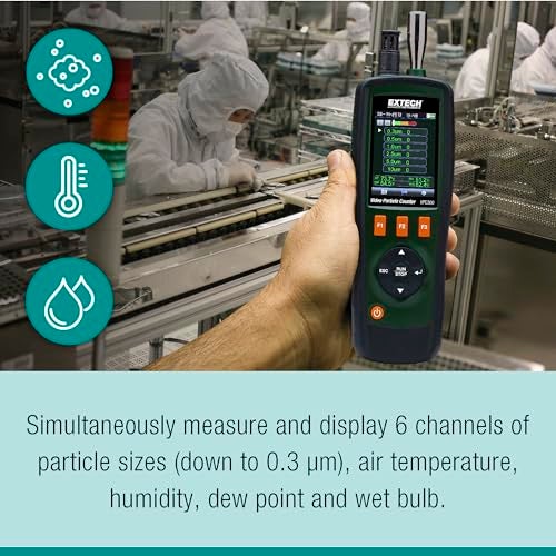Extech VPC300 Video Particle Counter with Built-in Camera - Image 4