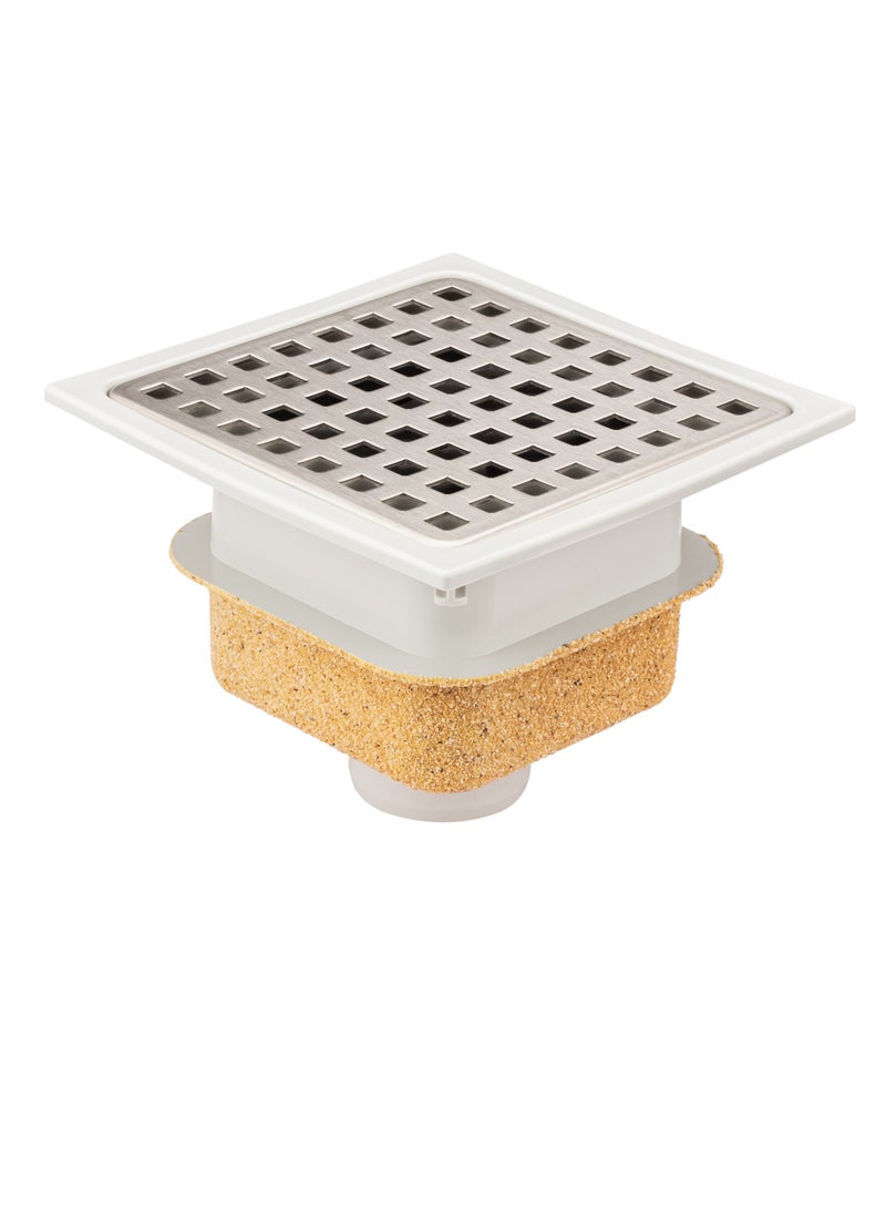 لوفت ES19 ABS تصريف مع مخرج رأسي BR. ​​S/STEEL