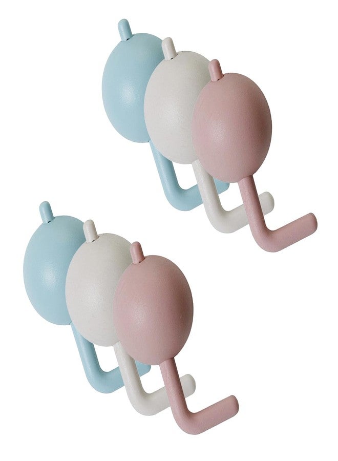 KIPSOME Multipurpose Baby Safety Locks - Childproof Latches for Drawers, Cabinet, Fridge, Toilet, and Appliances - No Drill, Easy to Install Adhesive Locks (Multicolor, Pack of 6) - Image 1
