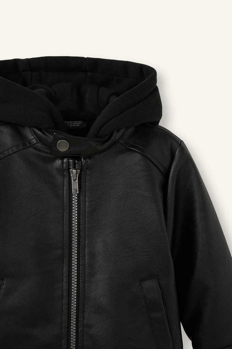 Defacto Baby Boy Plush Puffer Jacket