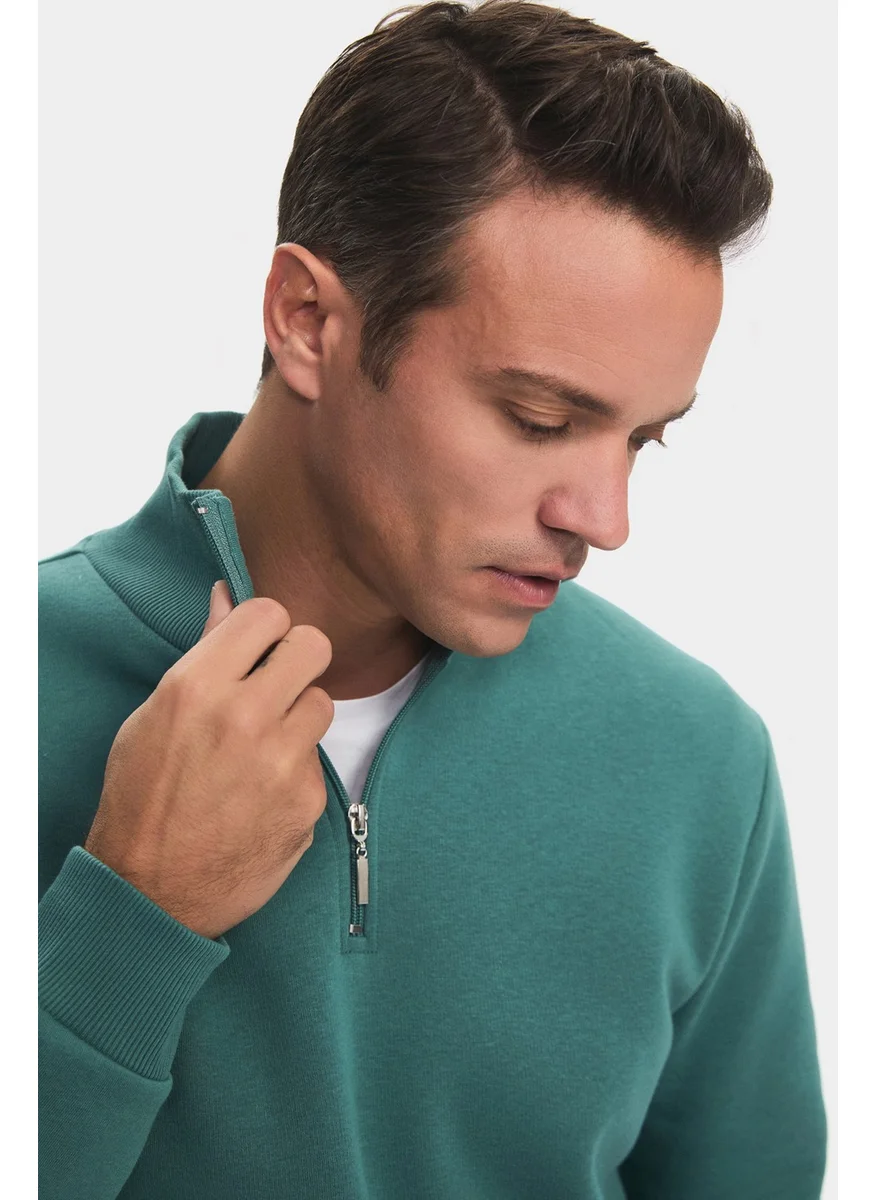 جون Men's Half Zipper Sweatshirt