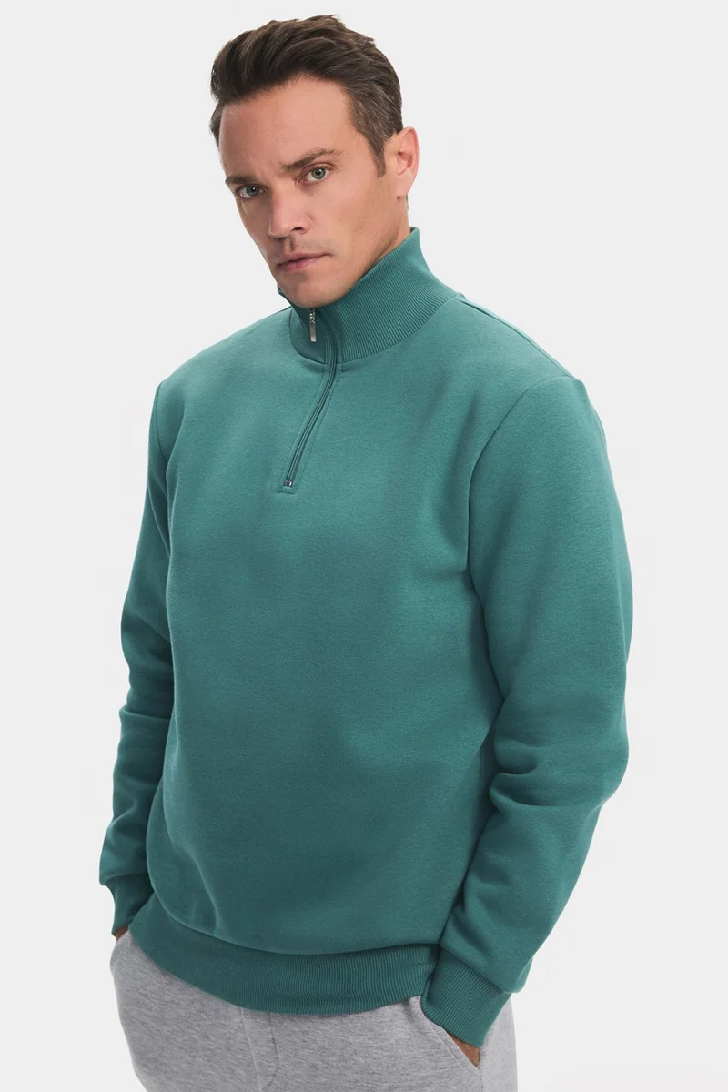 جون Men's Half Zipper Sweatshirt