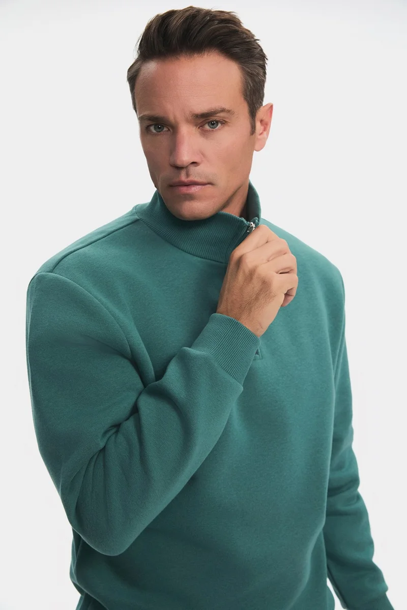جون Men's Half Zipper Sweatshirt