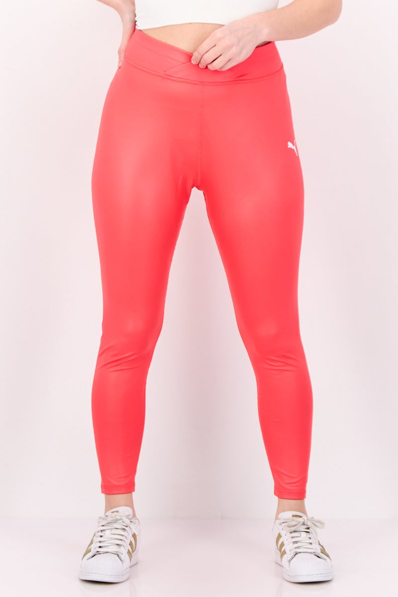PUMA Women Sportswear Fit Training Tights, Bright Pink - Image 1