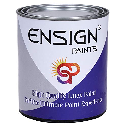 Made Product ENSIGN PAINTS Exterior Ultra Premium 100 Latex Paint Exterior Paint Flat Finish 1 Quart EcoFriendly Paint Neutral Base WS_T_EP_05_1 Ltr_S Green 1148  - Image 1