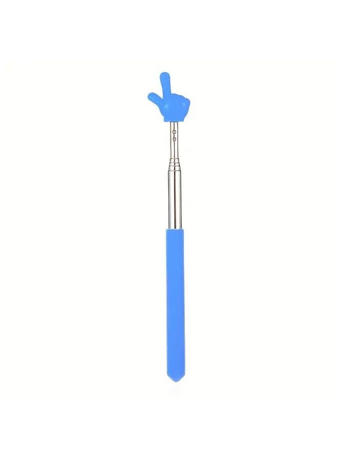 Blue Extendable Teaching Pointer Telescopic Rod for Classroom Meeting Seminar - Image 3