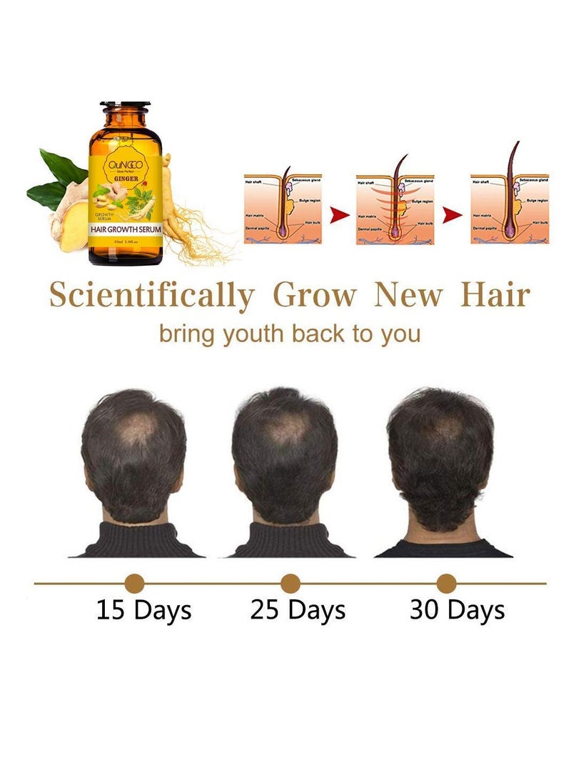 DBEAUTYM Collagen Hair Treatment Hair Mask & Hair Growth Serum,Deep Conditioner Hydrating Hair Mask for Dry Damaged Hair,Hair Growth Oil for Hair Loss,Natural Hair Regrowth Treatment for Men and Women  - Image 4