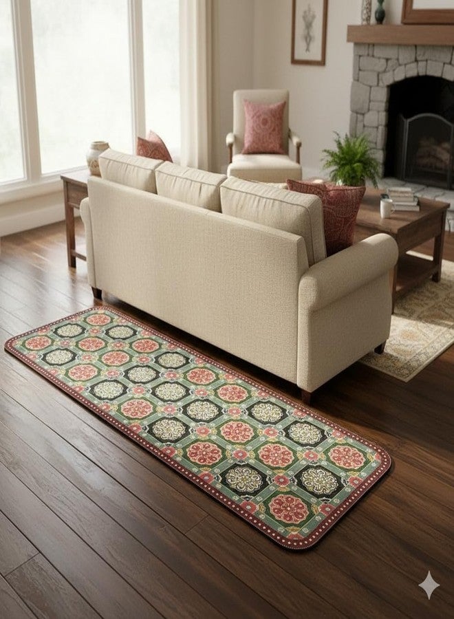 Proxin 2 Pcs Kitchen Mats for Floor, Waterproof Anti Fatigue Memory Foam Rug Set, Non-Slip Washable Kitchen Floor Rugs with Rubber Backing, Comfortable Standing Mat for Kitchen, Home & Office (Multi2) - Image 5
