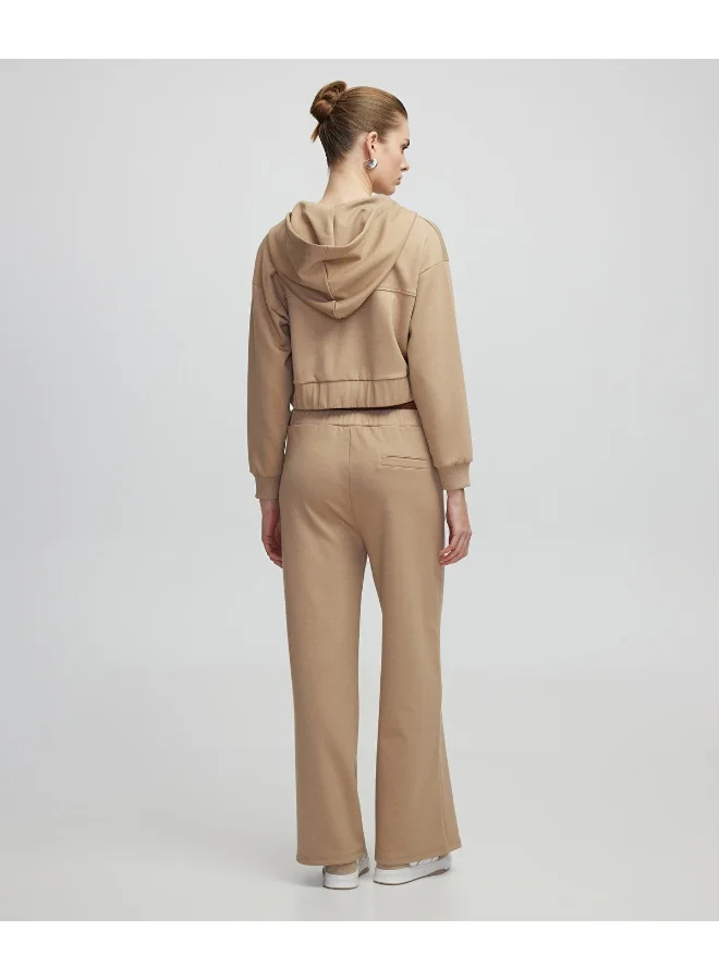 ابيكول Contrast Waistband Trousers