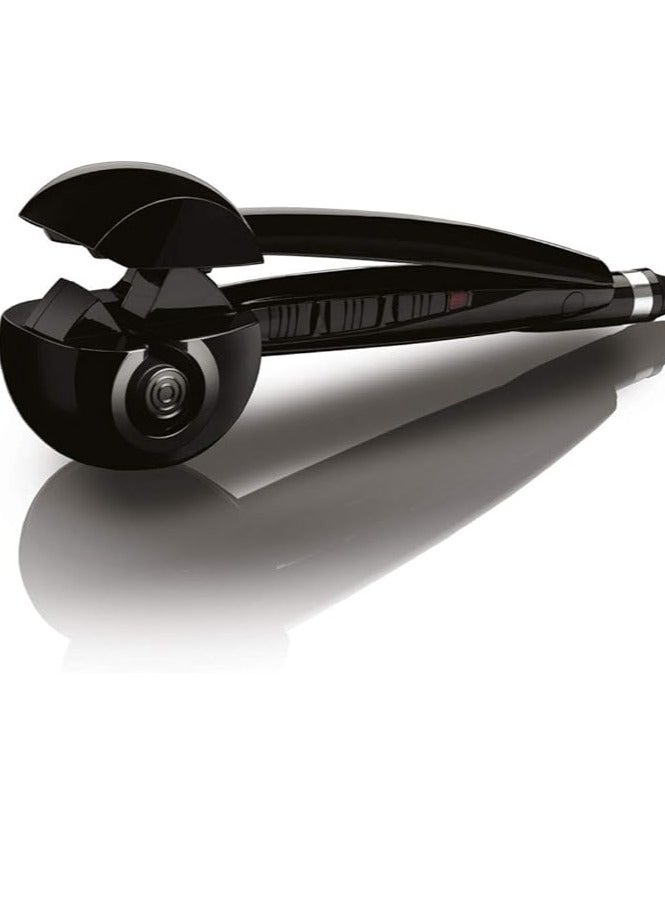 Steam Hair Curler Shiny Black Color, Moisturizing and Protecting Hair, Ionic Steam Technology, Long Lasting Curls, Digital Temperature Control, Swivel Cord, Ergonomic Design - Image 2