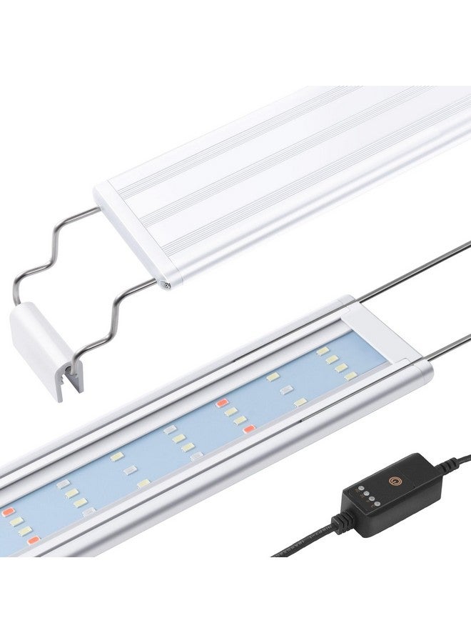 HITOP Full Spectrum LED Aquarium Light - 24-32" Classic Fish Tank Light with Timer, Aquarium Plant Light with Stable Extendable Brackets (24-32in) - Image 1