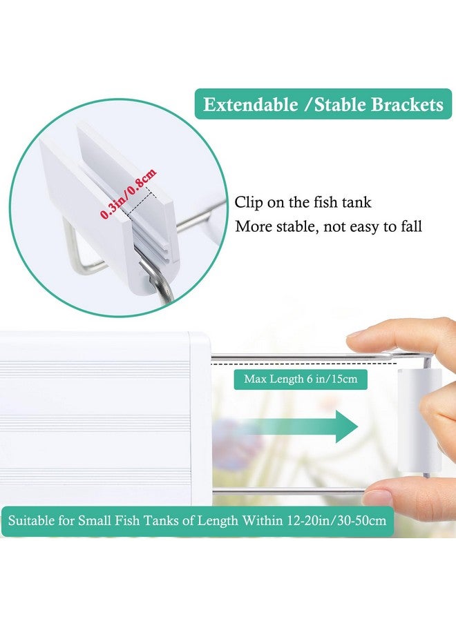 HITOP Full Spectrum LED Aquarium Light - 24-32" Classic Fish Tank Light with Timer, Aquarium Plant Light with Stable Extendable Brackets (24-32in) - Image 4