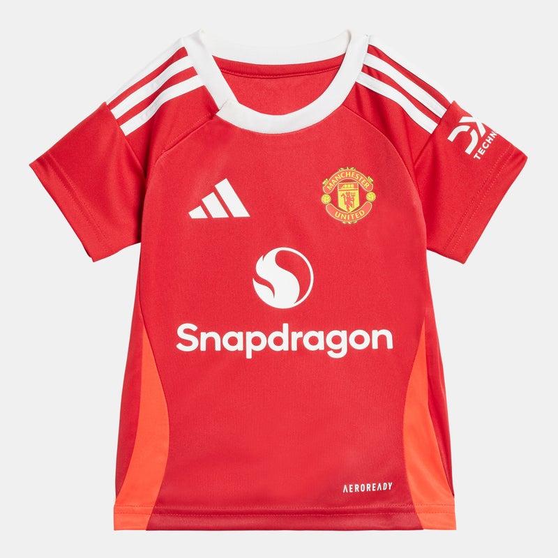 Adidas Kids' Manchester United 24/25 Home Football Kit - Image 3