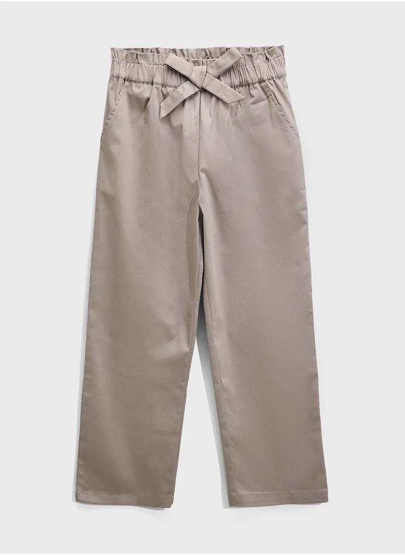 ريبلز مع نمشي Girls Wide-Leg Pant
