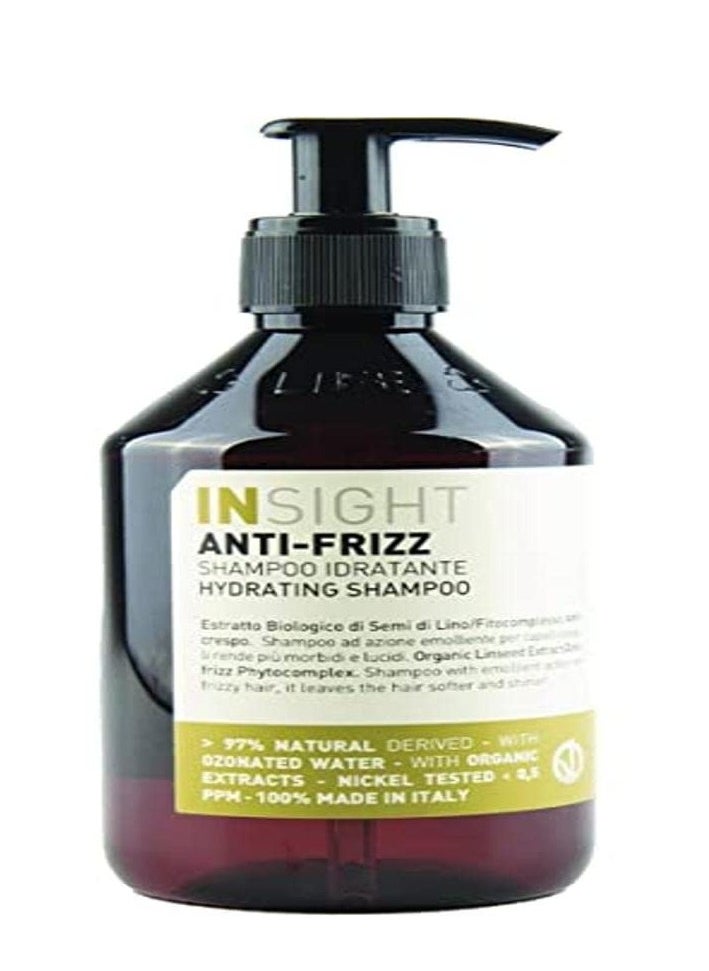 Insight - INSIGHT Clean Beauty Moisturizing Shampoo, Anti-Frizz Hydrating Shampoo, Vegan, 13.5 fl oz - Image 1