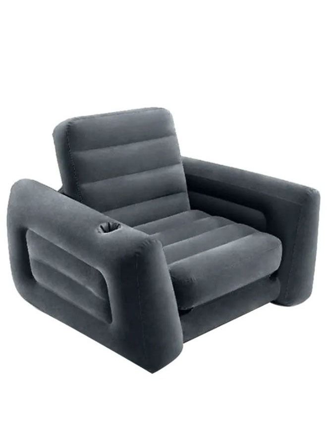 Cady One Pull-Out Chair Dark Grey 109x218x66cm  - Image 1