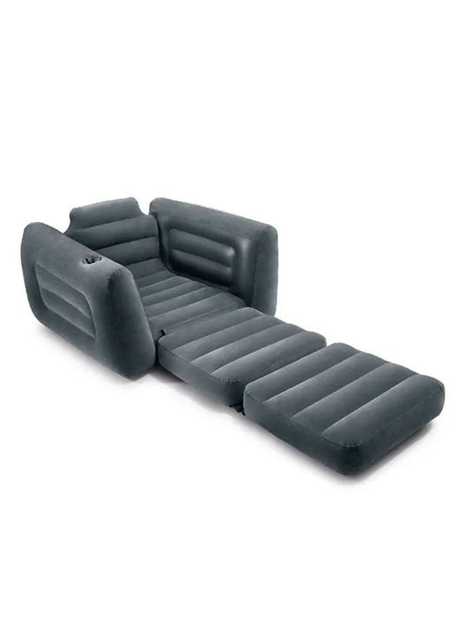 Cady One Pull-Out Chair Dark Grey 109x218x66cm  - Image 2