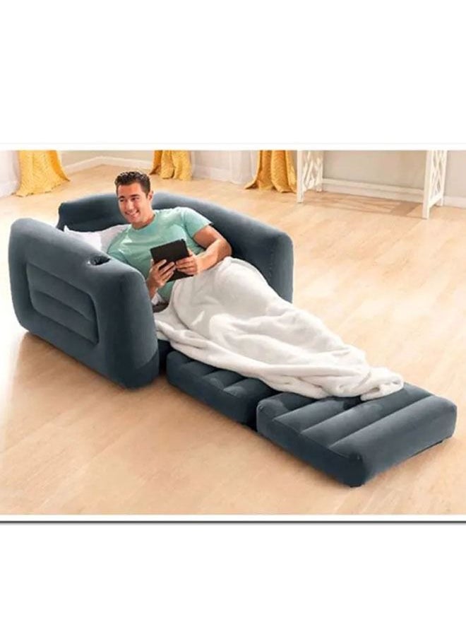 Cady One Pull-Out Chair Dark Grey 109x218x66cm  - Image 3