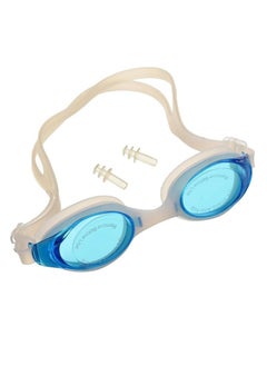 Generic Silicone swimming glasses with earplugs and lenses  - Image 1