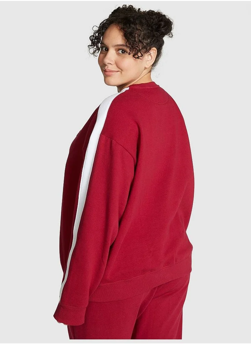 PINK Ivy Fleece Crew Sweatshirt