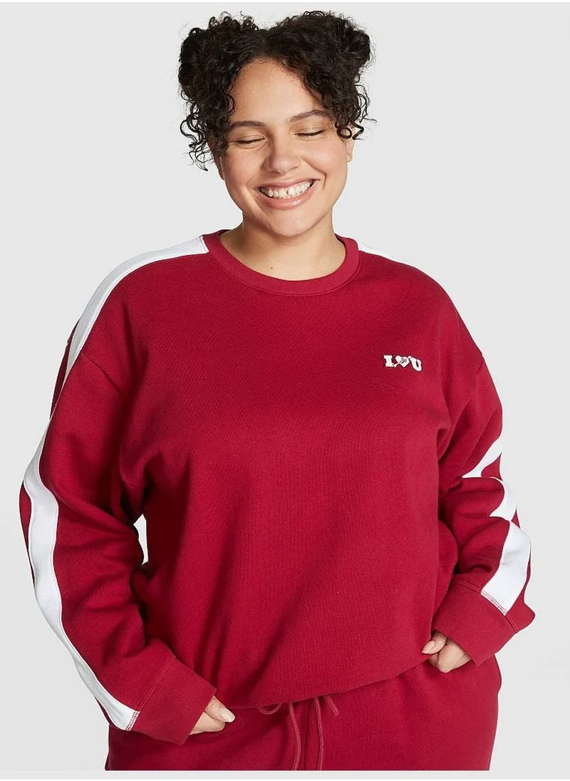 PINK Ivy Fleece Crew Sweatshirt
