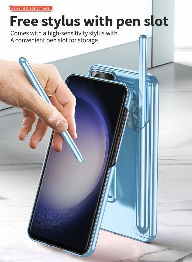 GROIC Compatible Samsung Galaxy S23 Ultra Case with S Pen,Magnetic Kickstand Phone Shell,360° Protection Phone Case Cover for Samsung Galaxy 23 Ultra 6.8'' - Image 2