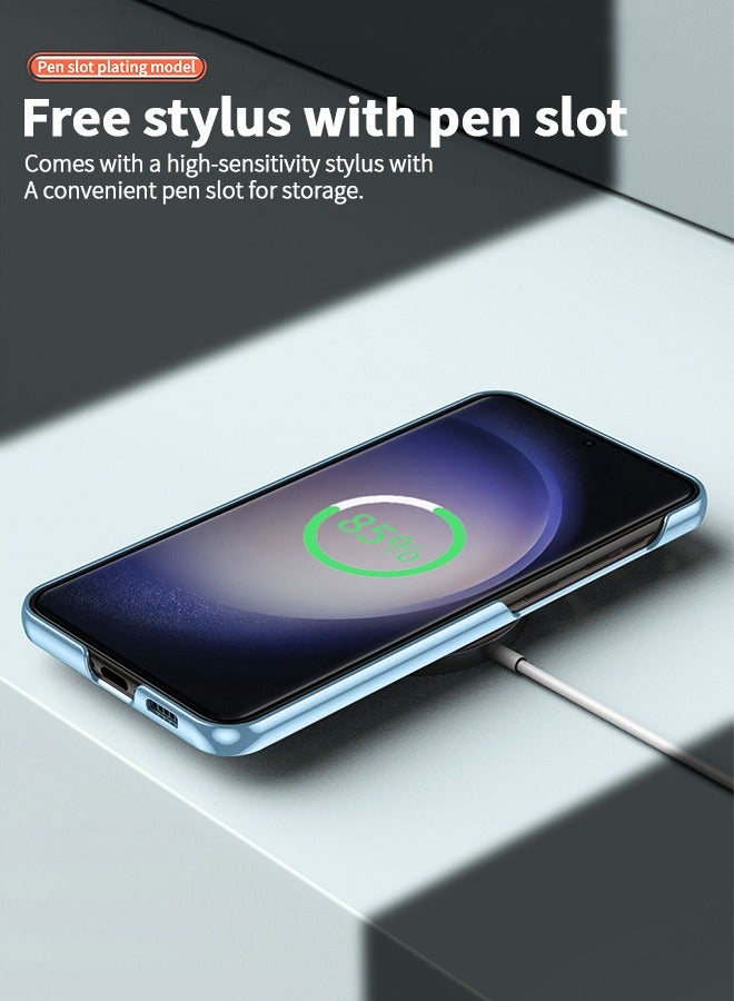 GROIC Compatible Samsung Galaxy S23 Ultra Case with S Pen,Magnetic Kickstand Phone Shell,360° Protection Phone Case Cover for Samsung Galaxy 23 Ultra 6.8'' - Image 4