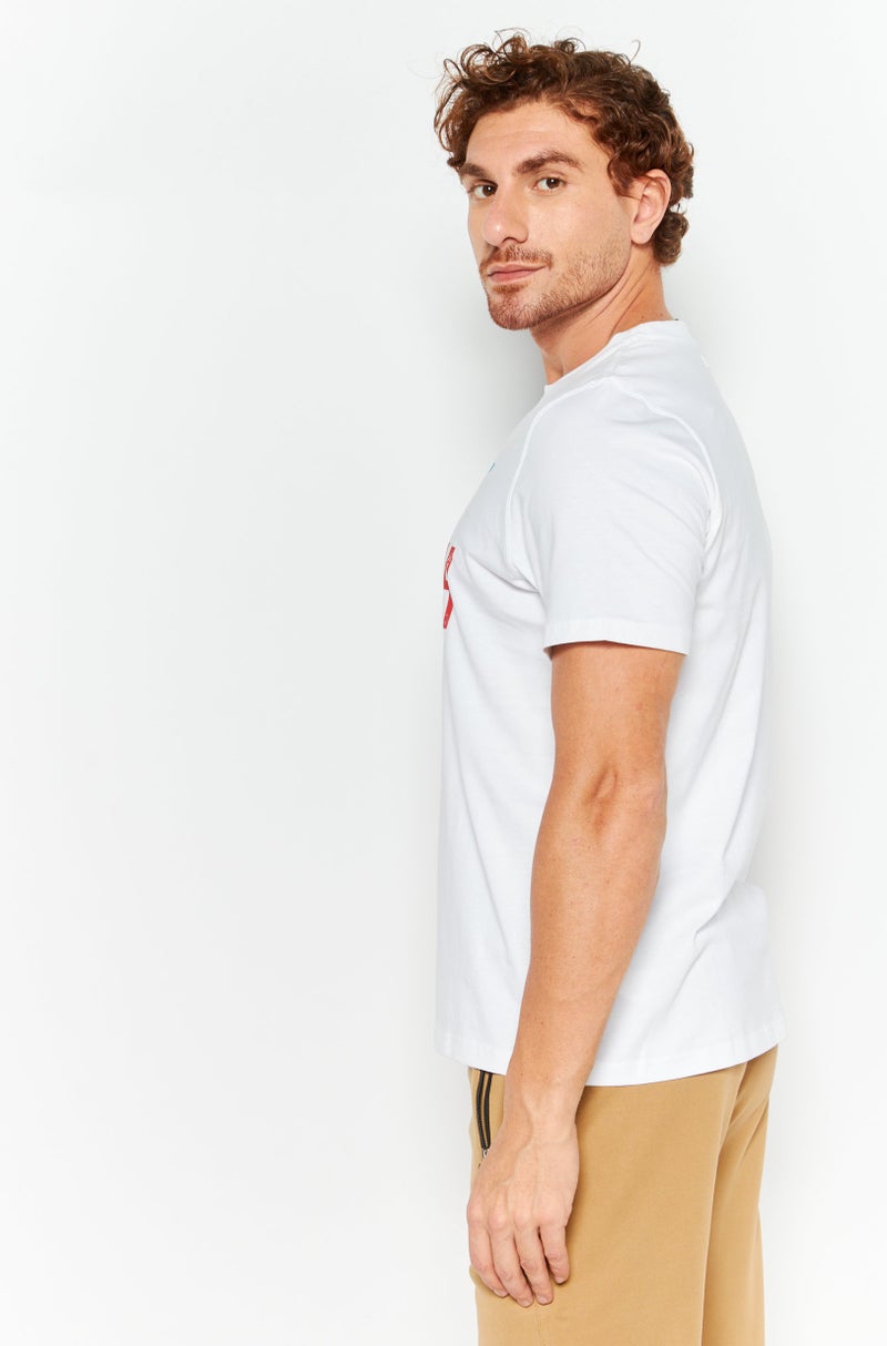 PUMA Men Sportswear Fit Training T-Shirt, White Combo - Image 3