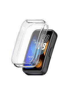 Generic Case for HUAWEI Band 8 TPU Silicon All-Around Screen Protector Cover Bumper Protector Full Cover Screen Protection (Clear)  - Image 1