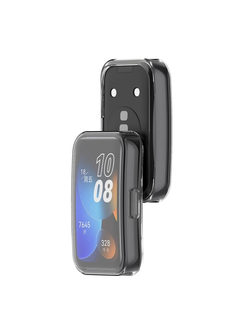 Generic Case for HUAWEI Band 8 TPU Silicon All-Around Screen Protector Cover Bumper Protector Full Cover Screen Protection (Clear)  - Image 3